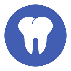 Teeth icon vector image. Can be used for Human Anatomy.