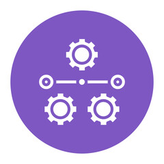 Streamlining icon vector image. Can be used for Business Analytics.