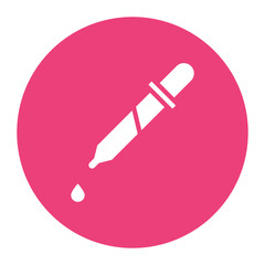 Pipette icon vector image. Can be used for Lab.