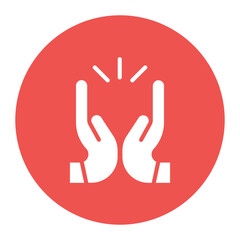 Obraz premium High Five icon vector image. Can be used for Friendship.