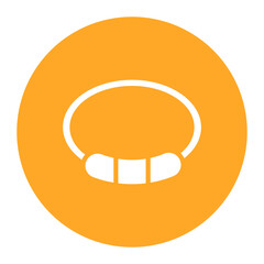 Friendship Bracelet icon vector image. Can be used for Friendship.