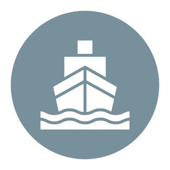 Fototapeta na wymiar Ship icon vector image. Can be used for Ocean.