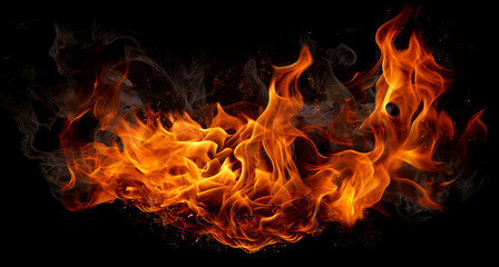 fire background fire on black background fire overlay