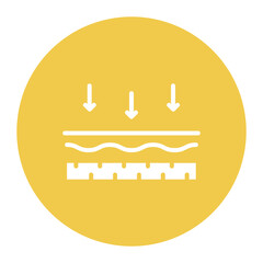 Membrane icon vector image. Can be used for Fabric Features.