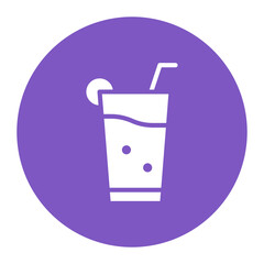 Juice icon vector image. Can be used for Supermarket.