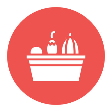 Vegetable icon vector image. Can be used for Supermarket.