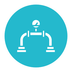 Gas icon vector image. Can be used for Manufacturing.