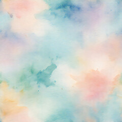 abstract watercolor wallpaper Pastel water color background Generative AI