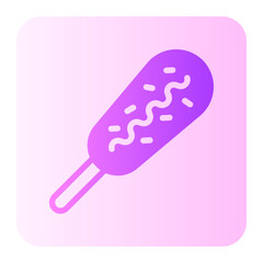 corndog gradient icon