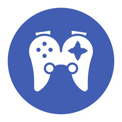 Fototapeta premium Joypad icon vector image. Can be used for Retro.