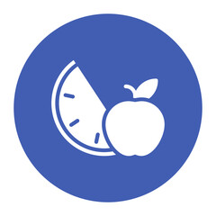 Fruits icon vector image. Can be used for Nutrition.