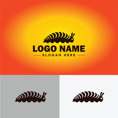 Caterpillar logo vector art icon graphics for business brand icon caterpillar logo template