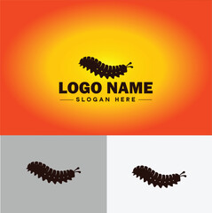 Caterpillar logo vector art icon graphics for business brand icon caterpillar logo template