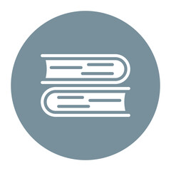 Book icon vector image. Can be used for Printing.