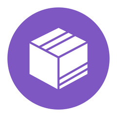 Box icon vector image. Can be used for Supply Chain.