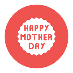 Mother Day icon vector image. Can be used for Child Adoption.