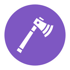 Axe icon vector image. Can be used for Shooting.