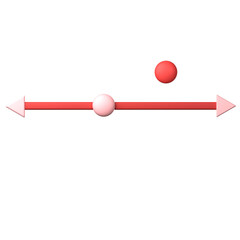 relationship between points and lines icon isolated on the white background