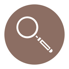 Magnifying Glass icon vector image. Can be used for Crisis Mangement.
