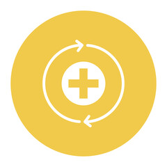 Recovery icon vector image. Can be used for Addiction.