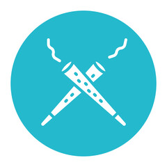 Spliff icon vector image. Can be used for Addiction.