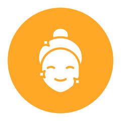 Obraz premium Clean Face icon vector image. Can be used for Cosmetology.