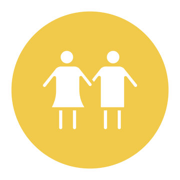 Holding hands icon vector image. Can be used for Maternity.