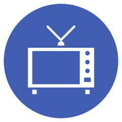 Tv icon vector image. Can be used for Nursing Home.