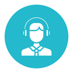 Help Center icon vector image. Can be used for Online Store.