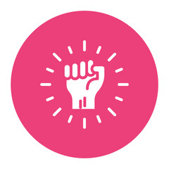 Revolution icon vector image. Can be used for Protesting and Civil Disobedience.