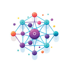 Connection Icon vector illustration. share network