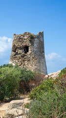 The Porto Giunco tower is a Spanish watchtower located on the promontory of Capo Carbonara, in the territory of Villasimius, Sardegna, Italy