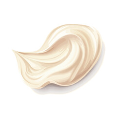 Cream. Realistic. Cosmetics. Abstract background. 