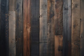 A textured wooden plank backdrop with a variety of brown tones and natural patterns