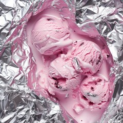 Obraz premium ice cream background.