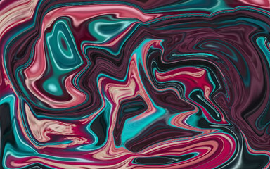 Abstract liquid marble background