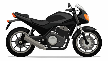 Obraz na płótnie Canvas motorcycle silhouette vector art 