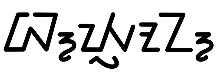 Illustration vector graphic of the name Byron, sundanese script, unique font. Great for printing on your personal items