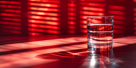 Alcohol addiction surreal background,Glass of water with aspirin.
