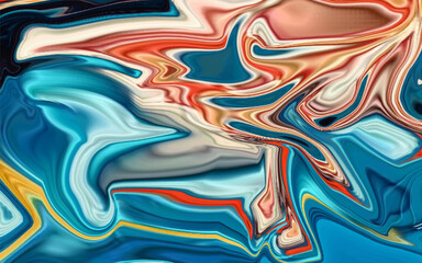 Abstract liquid marble background