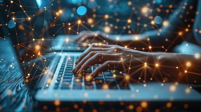 A website owner working on netlinking strategies