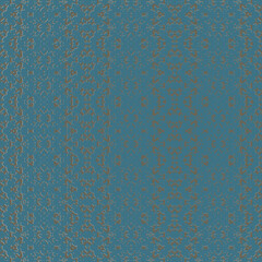 Old wallpaper on the wall.