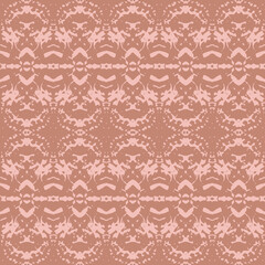 Old wallpaper on the wall.