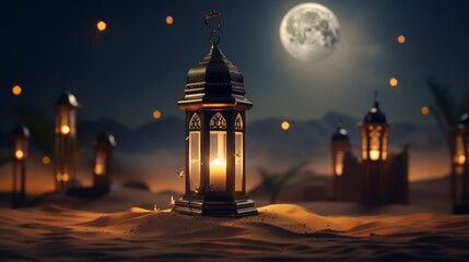 ramadan night concept