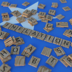 Inflation In Somalia With Scrabble Letters