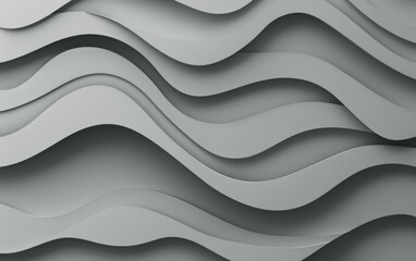 Fototapeta premium Gray background with lines, abstract, A simple gray background with layered lines from inside to outside