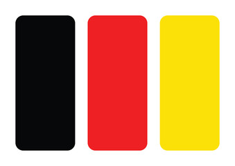 Bold Fusion: Red, Black, and Yellow Color Palette