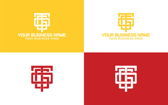 Interlocking Monogram Logo OGT, TGO, Letter G, O and T Logo