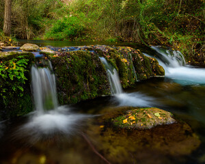 CASCADA EN EL RIO PALANCIA. BEJÍS. CASTELLÓN. COMUNIDAD VALENCIANA. ESPAÑA