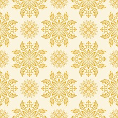 seamless pattern with flowers